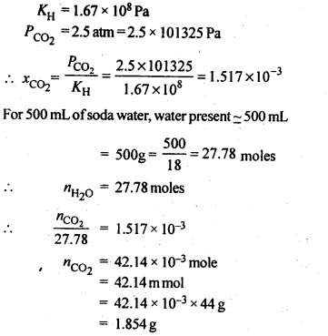 NCERT Solutions For Class 12 Chemistry Chapter 2 Solutions 5