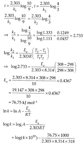 NCERT Solutions for Class 12 Chemistry Chapter 4 Chemical Kinetics 59