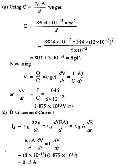 NCERT Solutions for Class 12 physics Chapter 8.22