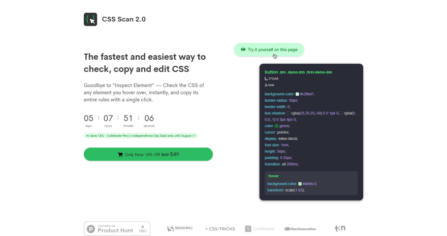 CSS Scan - my Tech Mint