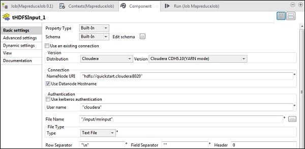 Configuring Components and Transformations