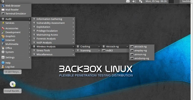 BackBox Ethical Hacking and Penetration Testing Linux Distribution