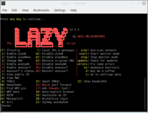 How to Install Lazy Script in Kali Linux? -myTechMint
