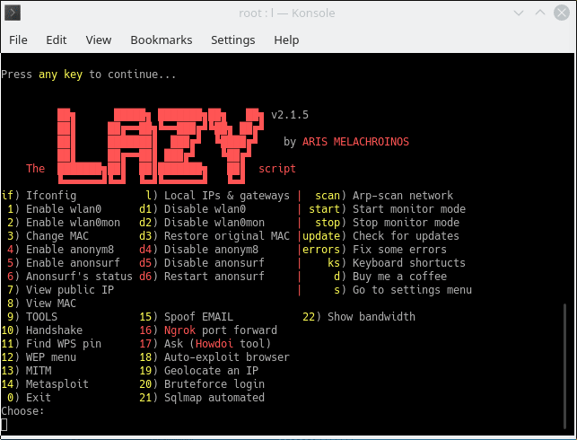 How to Install Lazy Script in Kali Linux? - myTechMint