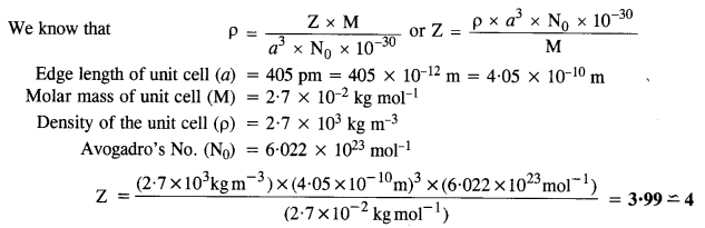 NCERT Solutions for Class 12 Chemistry Chapter 1 The Solid State 4