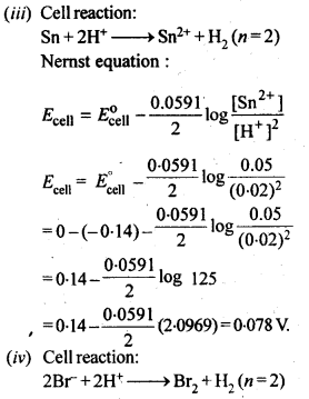 NCERT Solutions For Class 12 Chemistry Chapter 3 Electrochemistry-7