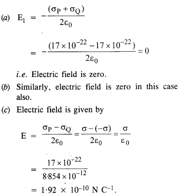 NCERT Solutions for Class 12 physics Chapter 1.22