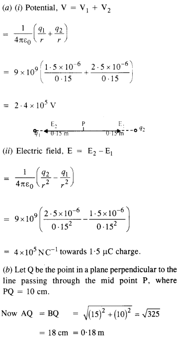 NCERT Solutions for Class 12 physics Chapter 2.12