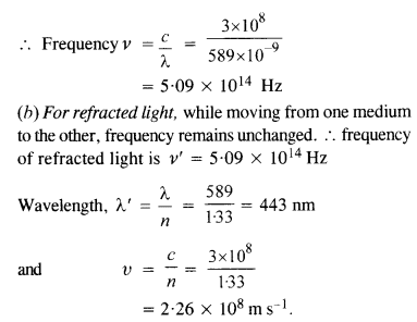 NCERT Solutions for Class 12 physics Chapter 10 Wave optics