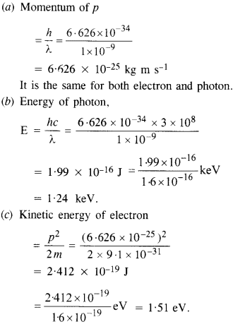 NCERT Solutions for Class 12 physics Chapter 11Dual Nature of Radiation and Matter.26