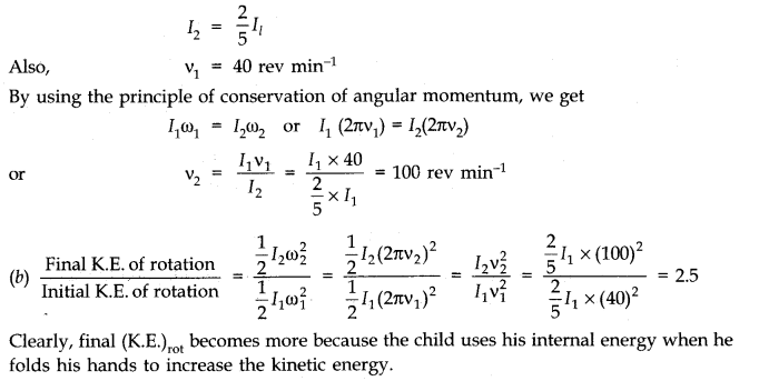NCERT Solutions for Class 11 Physics Chapter 7 System of Particles and Rotational Motion Q13