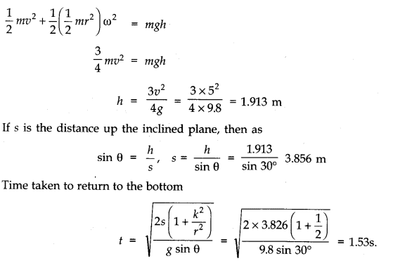 NCERT Solutions for Class 11 Physics Chapter 7 System of Particles and Rotational Motion Q21