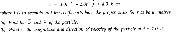 NCERT Solutions for Class 11 Physics Chapter 4 Motion in a Plane Q20