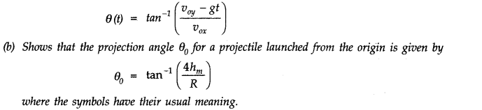 NCERT Solutions for Class 11 Physics Chapter 4 Motion in a Plane Q32