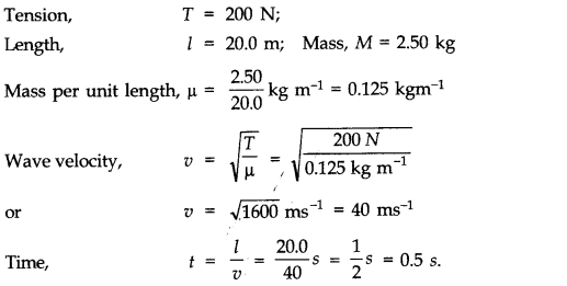NCERT Solutions for Class 11 Physics Chapter 15 Waves Q1