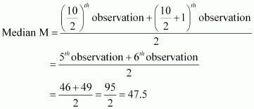 10 ncert solutions for class 11 maths chapter 15 statistics