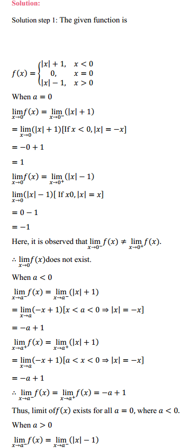 NCERT Solutions for Class 11 Maths Chapter 13 Limits and Derivatives Ex 13.1 26