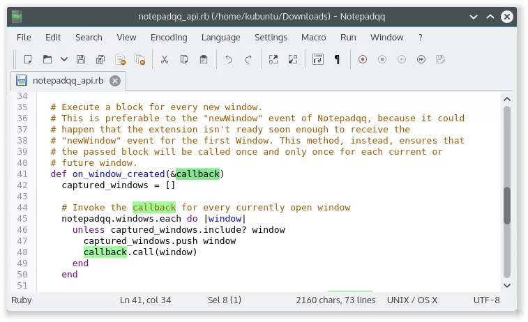 Notepadqq is a Notepad++-like editor for Linux